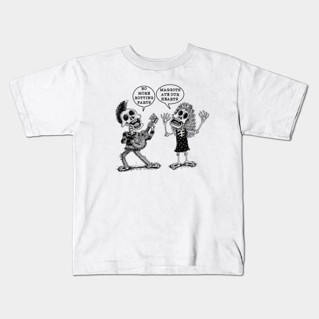 Day of the Dead Kids T-Shirt by micalef